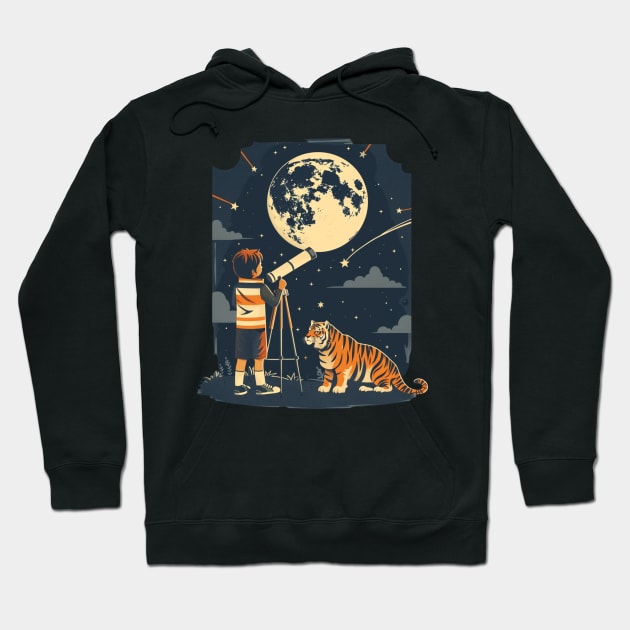 Calvin and Hobbes Originality Hoodie by Kisos Thass